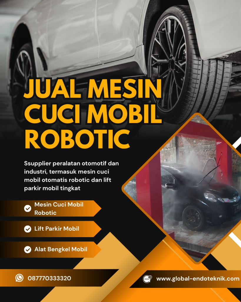 Jual Mesin Cuci Mobil Robotic