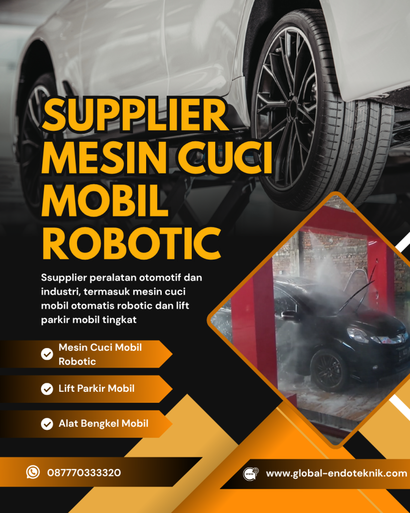 Supplier Mesin Cuci Mobil Robotic