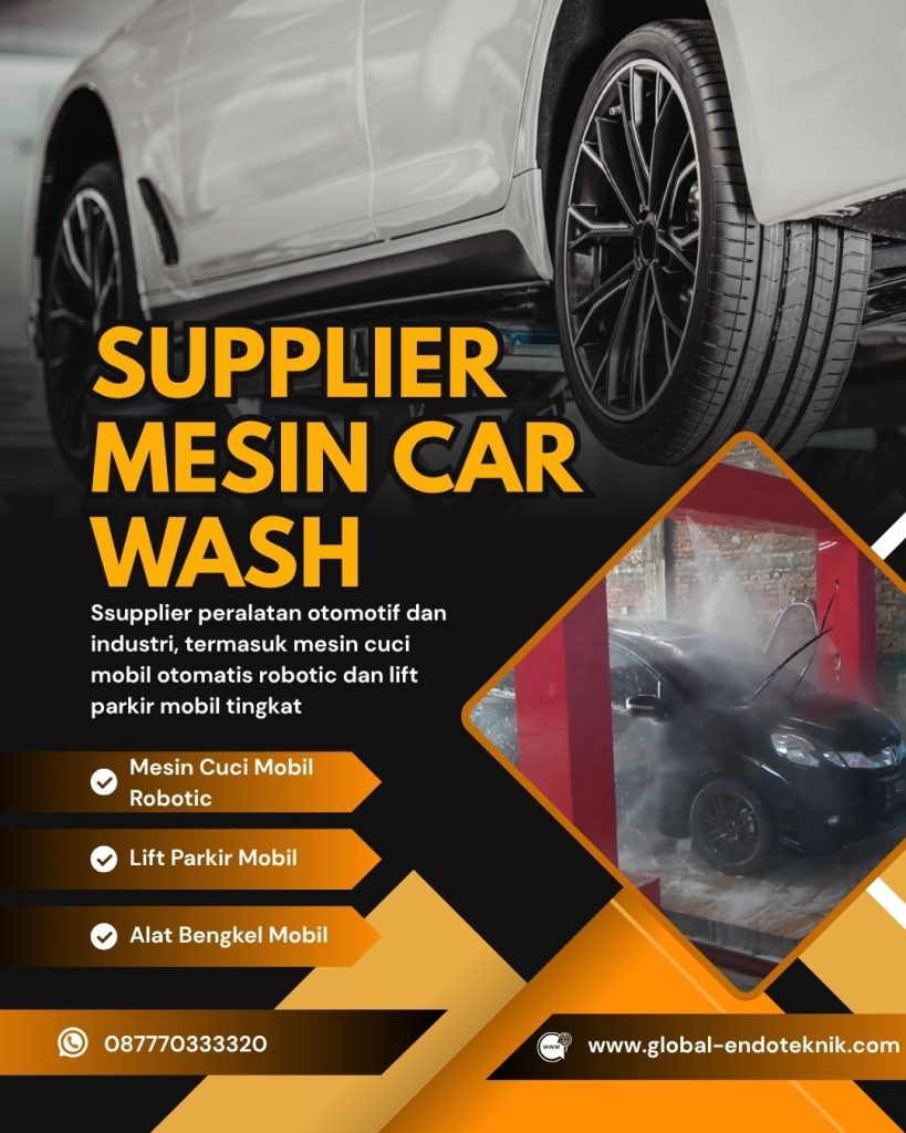 Supplier Mesin Car Wash Robotic