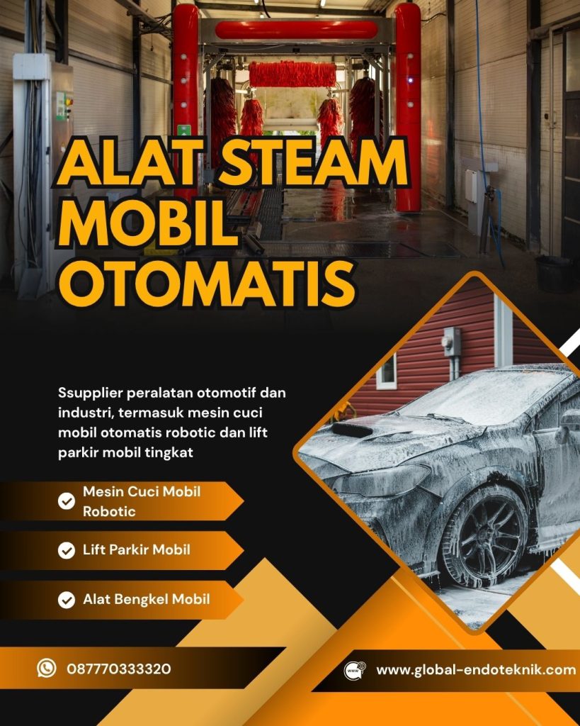 Alat steam mobil otomatis